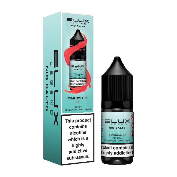 Watermelon Ice 10ml Nic Salt E-liquid by Elux Legend | Best4vapes