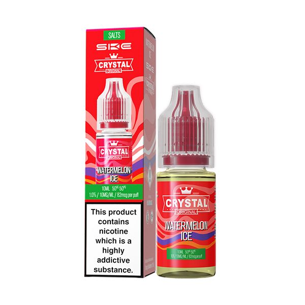 Watermelon Ice 10ml Nic Salt E-liquid by SKE Crystal | Best4vapes