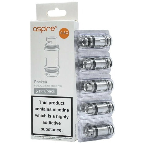 Aspire PockeX Coils | 0.6ohm | Best4vapes