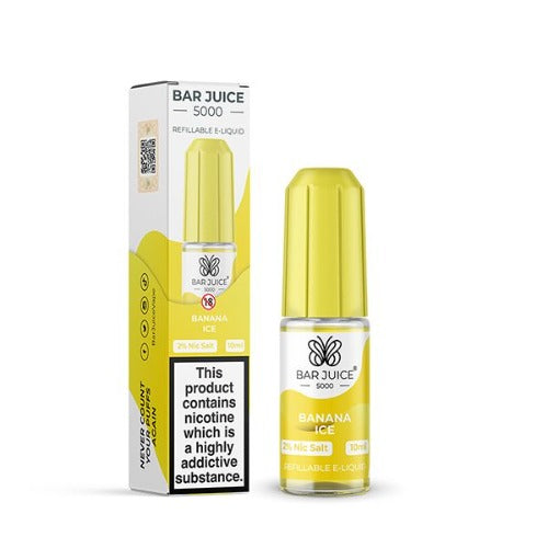 Banana Ice - Bar Juice 5000 Nic Salt E-liquid | Best4vapes