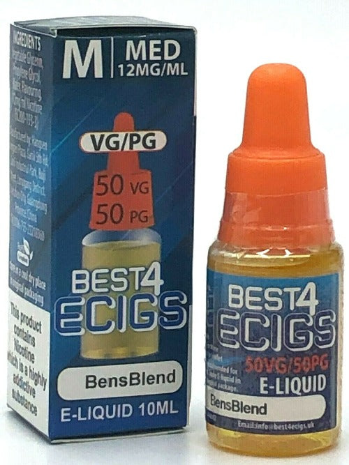 BensBlend E-Liquid by Best4ecigs (10ml) - Best4vapes