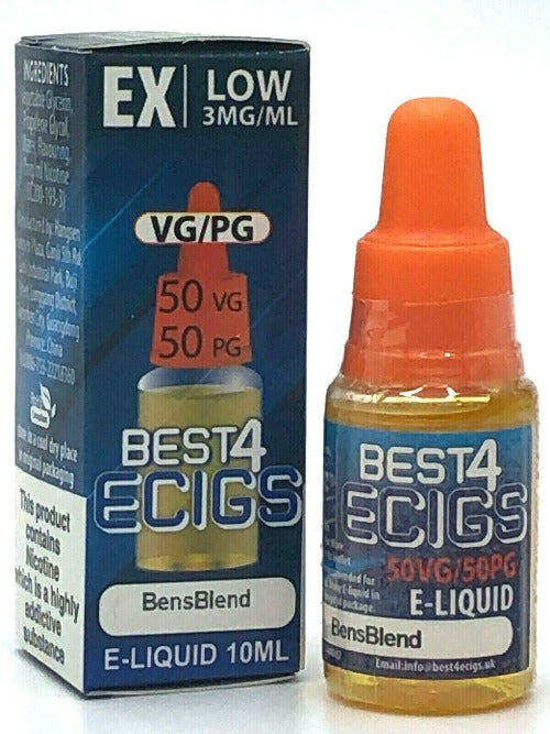 BensBlend E-Liquid by Best4ecigs (10ml) - Best4vapes