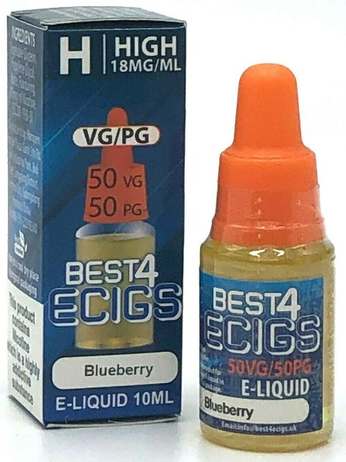 Blueberry E-Liquid by Best4ecigs (10ml) - Best4vapes