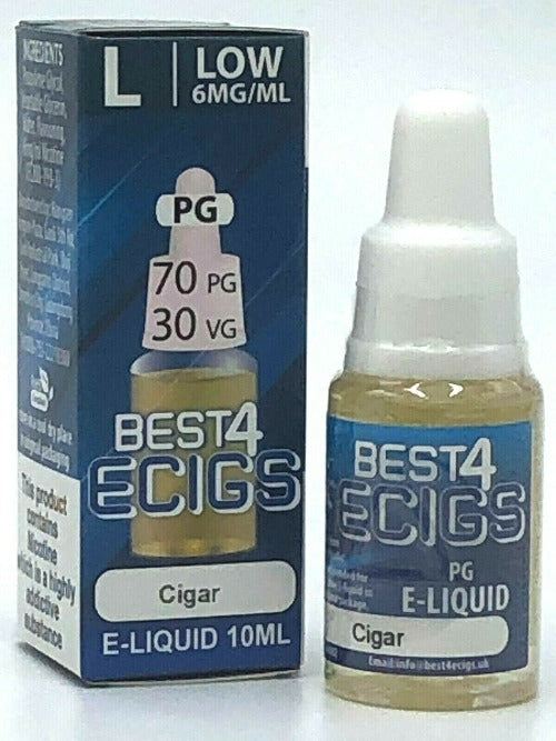 Cigar - High PG E-Liquid by Best4ecigs (10ml) - Best4vapes