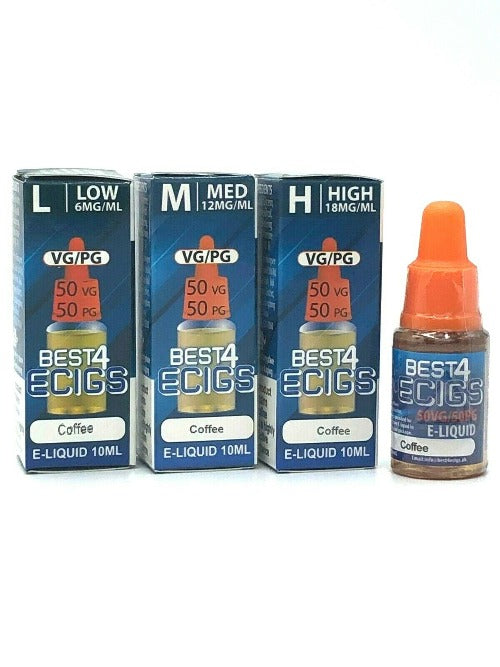 Coffee E-Liquid by Best4ecigs (10ml) - Best4vapes