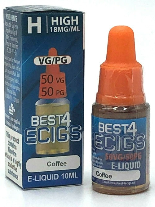 Coffee E-Liquid by Best4ecigs (10ml) - Best4vapes