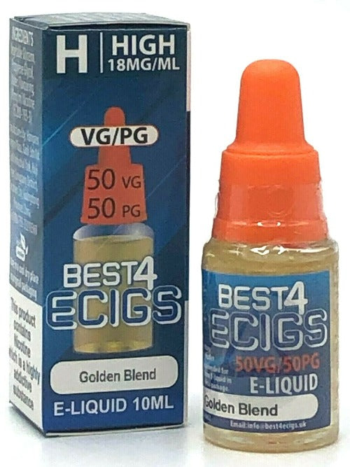 Golden Blend E-Liquid by Best4ecigs (10ml) - Best4vapes