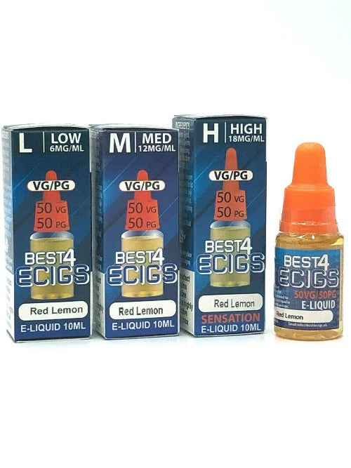 Red Lemon E-liquid by Best4ecigs (10ml) - Best4vapes