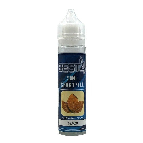 Tobacco Short Fill E-liquid by Best4ecigs | 50ml | Best4vapes