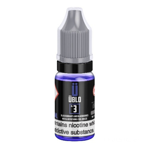 No3 Blackcurrant & Blackberries Cool Breeze E-liquid by UBLO 10ml | Best4vapes