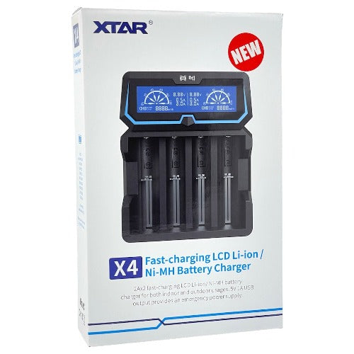 XTAR X4 Lithium-ion Battery Charger | Best4vapes