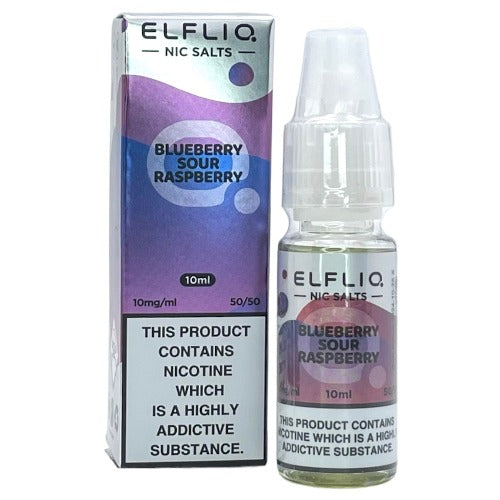 Blueberry Sour Raspberry 10ml Nic Salt E-liquid by Elf Bar ELFLIQ | Best4vapes