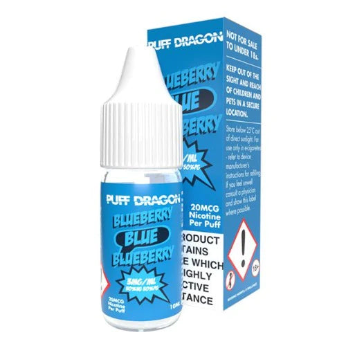 Blueberry Blue 10ml E-liquid by Puff Dragon | Best4vapes