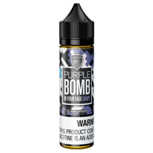 Purple Bomb Iced 50ml Short Fill E-liquid by VGOD | Best4vapes