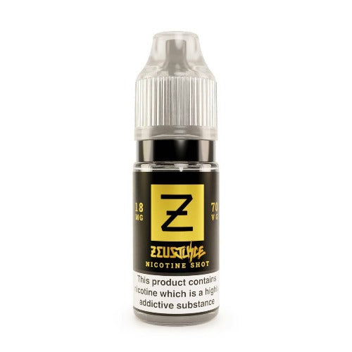 70% VG 18mg Nicotine Shot by Zeus Juice | Best4vapes